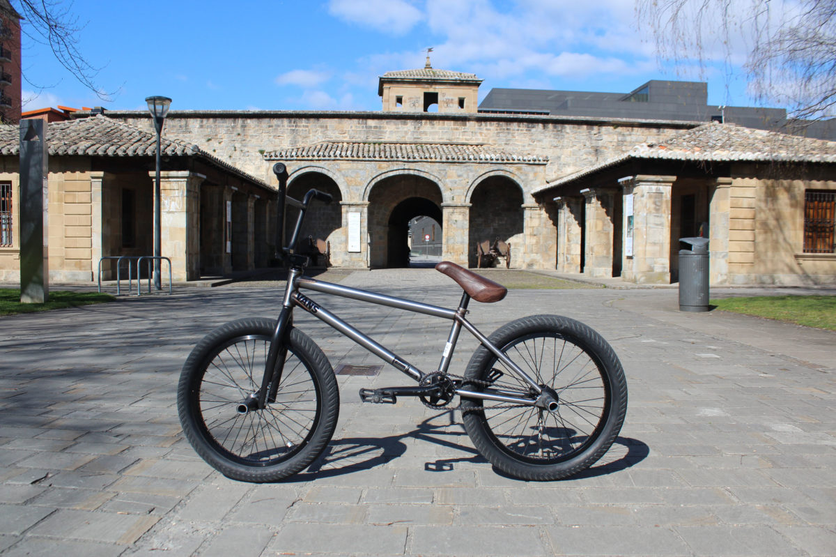 Courage Adams Bike Check On DIG