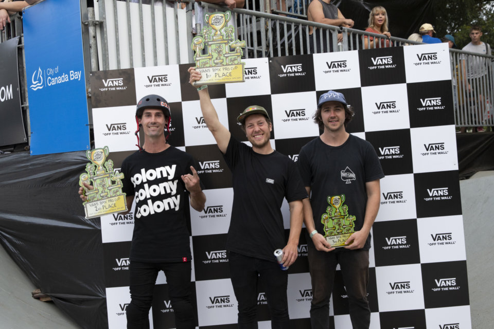 Sergio Layos & Teresa Azcoaga Win Vans BMX Pro Cup Sydney