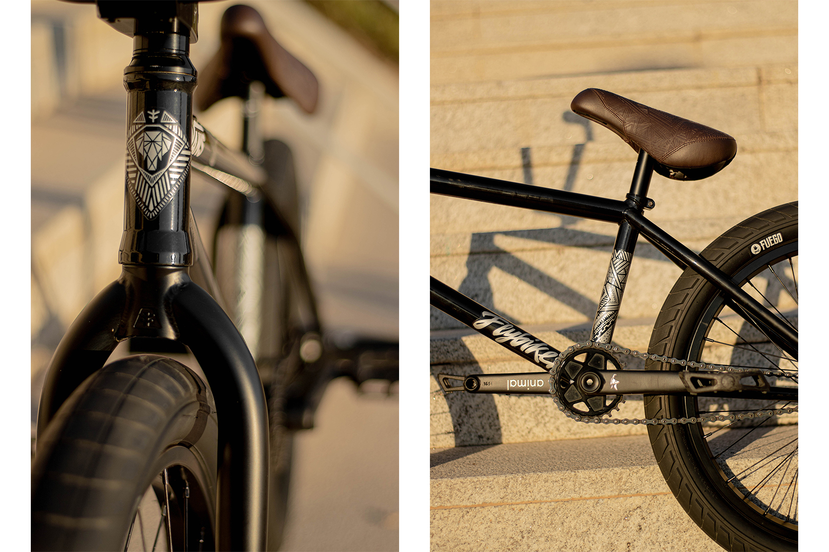 Courage's signature Savanna Setup in Gloss Black