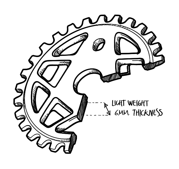 Tractor TT Sprocket Specs