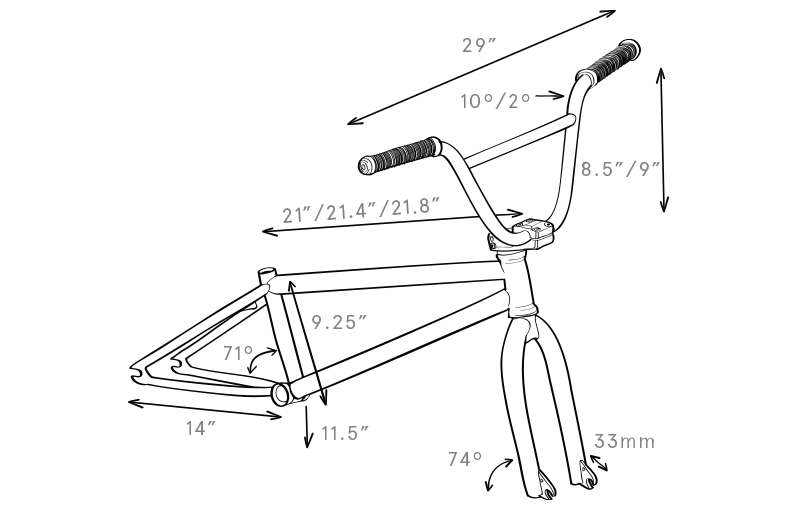 Motosierra Bike Specs