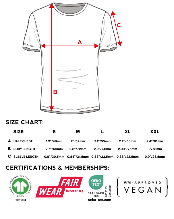T-Shirt Fly Logo Specs